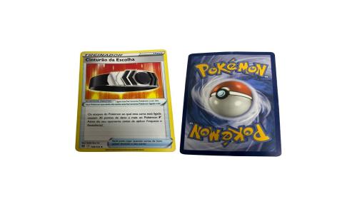 2021 Card Pokemon Treinador Cintur�o da Escolha